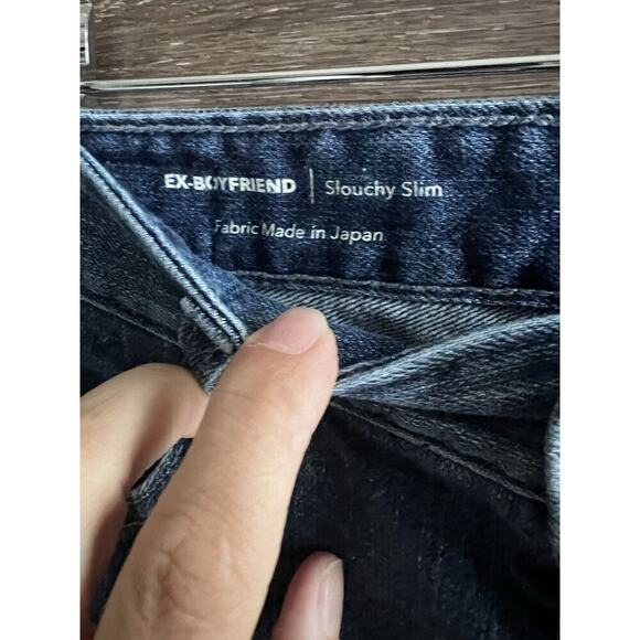 AG Jeans Women 26 Slim Ex Boyfriend Adriano Goldschmied Slouchy - Picture 3 of 9